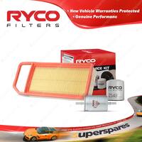 Ryco Oil Air Fuel Filter Service Kit for Peugeot 407 ST SV 2004-2009