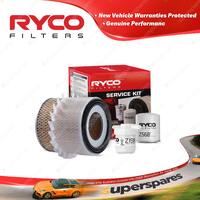 Ryco Oil Air Fuel Filter Service Kit for Ford Econovan Spectron SGMD SGME SGRM
