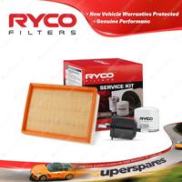 Ryco Oil Air Fuel Filter Service Kit for Hyundai Accent LC 06/2000-04/2006