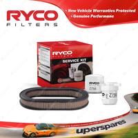 Ryco Oil Air Fuel Filter Service Kit for Mazda 323 Protege BD E3 E5 1981-1985