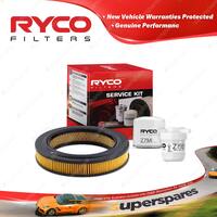 Ryco Oil Air Fuel Filter Service Kit for Ford Festiva WA 4cyl 1.3L Petrol 91-94
