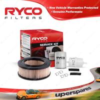 Ryco Oil Air Fuel Filter Service Kit for Ford Cortina MK2 inc GT MK1 GT500