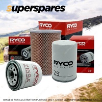 Ryco Oil Air Fuel Filter Service Kit for Toyota Hiace LH11 LH20 LH LN30 LN46 55