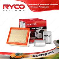 Ryco Oil Air Fuel Filter Service Kit for Ford Explorer US 01/2000-10/2001