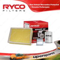 Ryco Oil Air Fuel Filter Service Kit for Ford F100 302 09/1985-1987