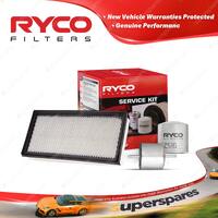 Ryco Oil Air Fuel Filter Service Kit for Ford Mondeo HE ST24 02/2000-2001