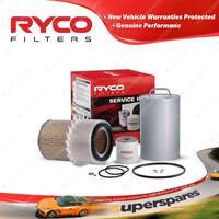 Ryco Oil Air Fuel Filter Service Kit for Ford Trader 409 509 1984-1989