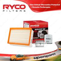 Ryco Oil Air Fuel Filter Service Kit for Ford Transit VM V348 RWD 10/2006-2008