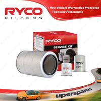 Ryco Oil Air Fuel Filter Service Kit for Hino Merlin 500 FC3 OHV 1993-1996