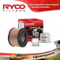 Ryco Oil Air Fuel Filter Service Kit for Holden Piazza YB 04/1986-1988