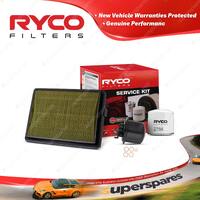 Ryco Oil Air Fuel Filter Service Kit for Honda Accord CA 01/1986-11/1988