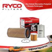 Ryco Oil Air Fuel Filter Service Kit for Isuzu F Series Fsr700S FSR34 2003-2008