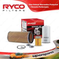 Ryco Oil Air Fuel Filter Service Kit for Isuzu Fvd950 FVD13 08/2000-On