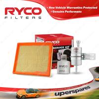 Ryco Oil Air Fuel Filter Service Kit for Jeep Grand Cherokee WJ WG 07/1999-2001