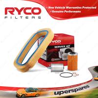 Ryco Oil Air Fuel Filter Service Kit for Mercedes Benz 230E W123 07/1980-12/1985