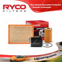 Ryco Oil Air Fuel Filter Service Kit for Mercedes Benz Sprinter 415 W906 2008-10