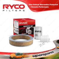 Ryco Oil Air Fuel Filter Service Kit for Nissan 200B 810 10/1977-1981