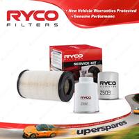 Ryco Oil Air Fuel Filter Service Kit for Nissan Terrano Ii R20 TD27E 03/97-06/00