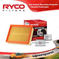 Ryco Oil Air Fuel Filter Service Kit for Renault Laguna EXS20 09/2002-2007