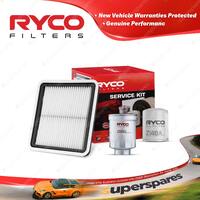 Ryco Oil Air Fuel Filter Service Kit for Subaru Outback BR 11/2009-On