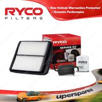 Ryco Oil Air Fuel Filter Service Kit for Suzuki Xl-7 JA627 LWB 07/2001-2005