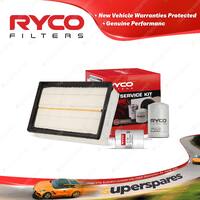 Ryco Oil Air Fuel Filter Service Kit for Volkswagen Citivan T5 07/2006-05/2010