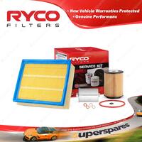 Ryco Oil Air Fuel Filter Service Kit for Volkswagen Passat 3B 05/2003-2004