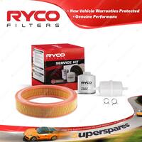 Ryco Oil Air Fuel Filter Service Kit for Volkswagen Polo 6N 1996-1998