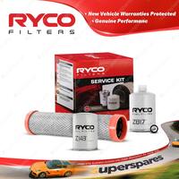 Ryco Oil Air Fuel Filter Service Kit for White Tractor 6410 Diesel 4B3.9