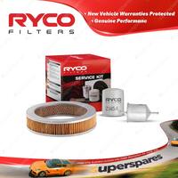Ryco Oil Air Fuel Filter Service Kit for Nissan Pulsar N12 II-III 4cyl Petrol
