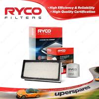 Ryco Oil Air Filter Service Kit for Jeep Wrangler TJ 4.0L 4Cyl 1996-2007