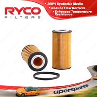 Ryco Oil Filter for VOLVO C70 S40 S60 F SRS D5 V40 V60 D3 D4 XC60 D4 D5 XC70