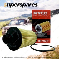 Ryco Oil Filter for JEEP Grand Cherokee WK V6 3 Turbo Diesel EXL 11-2013