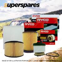 Ryco 4WD Filter Service Kit for Ford Ranger PX With Fire Guardian Air Filter