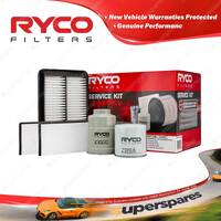 Ryco 4WD Air Oil Fuel Cabin Filter Service Kit for Nissan Navara D40 Thai built