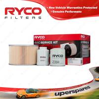 Ryco 4WD Filter Service Kit for Toyota Landcruiser HZJ105R with 1HZ Engines