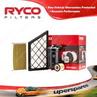 Ryco 4WD Filter Service Kit for Volkswagen Amarok NF DXKA DXKB Engines 12/22-on