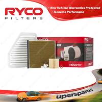 Ryco 4WD Filter Service Kit for Toyota Aurion GSV40R Series Petrol 2GRFE 06-12