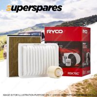 Ryco Filter Service Kit for Toyota Corolla ZRE152R 2ZR-FE Engine 01/2009-On