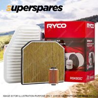 Ryco Filter Service Kit for Holden Commodore VE LE0 Engine 08/2006-04/2013