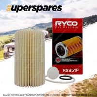 Ryco Oil Filter for Toyota Landcruiser URJ202 202R VDJ200 76 78 79 TUNDRA USK56