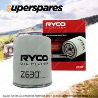 Ryco Oil Filter for Hyundai H1 ILOAD TQ IMAX TQ TERRACAN HP 2.5 2.9L