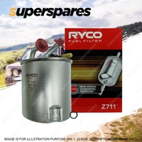 Ryco Fuel Filter for Nissan Pathfinder R51 Navara D40 Turbo Diesel 4Cyl 2.5L