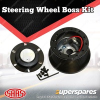 SAAS Flat Steering Wheels Boss Kit Dual Mount Pattern for Holden Apollo JK
