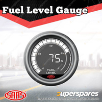SAAS Fuel Level Gauge Digital Display Car 52mm Muscle Digital Series
