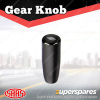 SAAS Billet Car Gear Stick Shift Knob - Black Chrome Finish 90mm Length