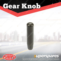SAAS Carbon Fibre Car Gear Stick Shift Knob - 140mm with 3 Threaded Inserts