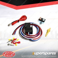 SAAS Electric Thermo Fan Controller Kit Single Fan 1/8-27 NPT Switch Thread