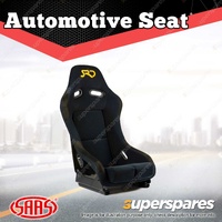 SAAS Seat SR2 Club Fixed Back FPR Black Large Offers Seat Comfort Side Support