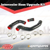 SAAS Silicone Intercooler 3 Pipe and Clamp Kit for Ford Ranger PX 3.2L 2011-2022